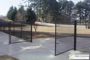 chain link black fencing21