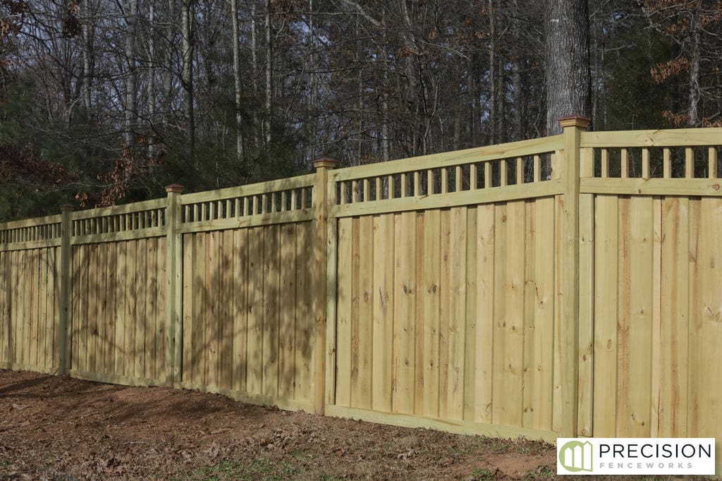 wood privacy fence84
