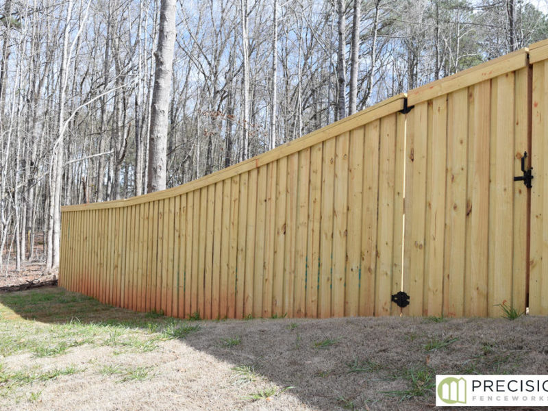 the dunwoody wood fence