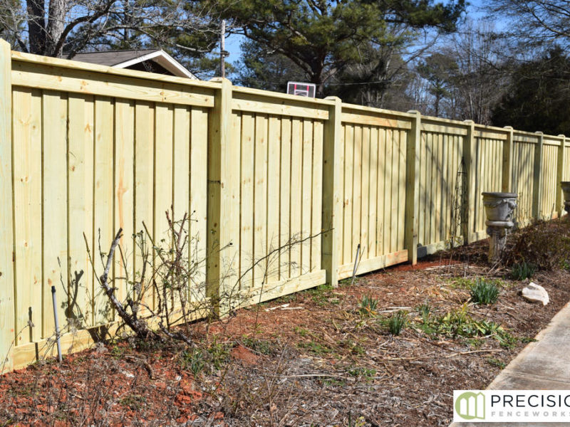 Board-on-Board Privacy Fence