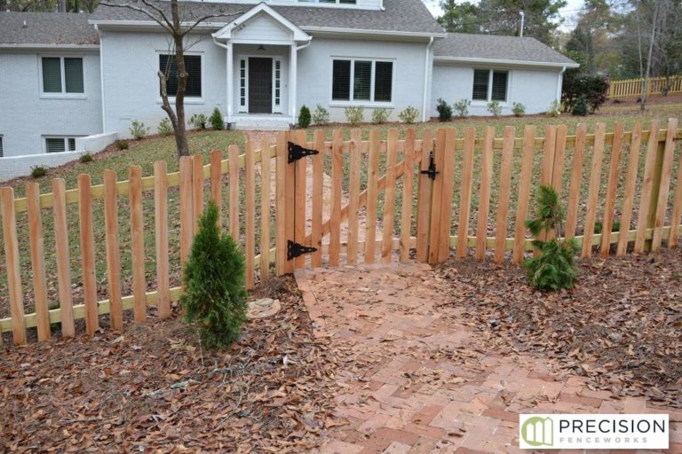 The Chamblee — Dog-eared picket profile