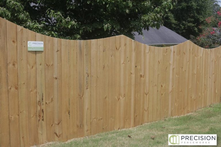 The Cobb — Scalloped privacy design