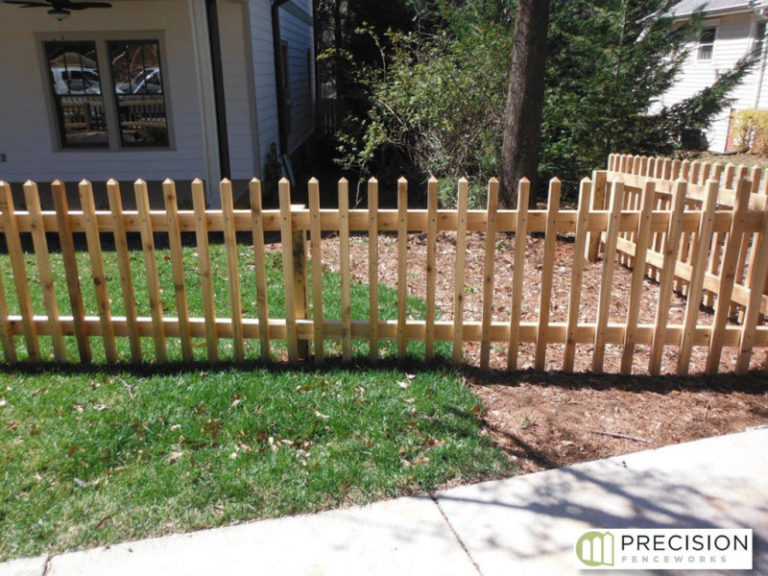 The Morganton — Pencil-point picket profile