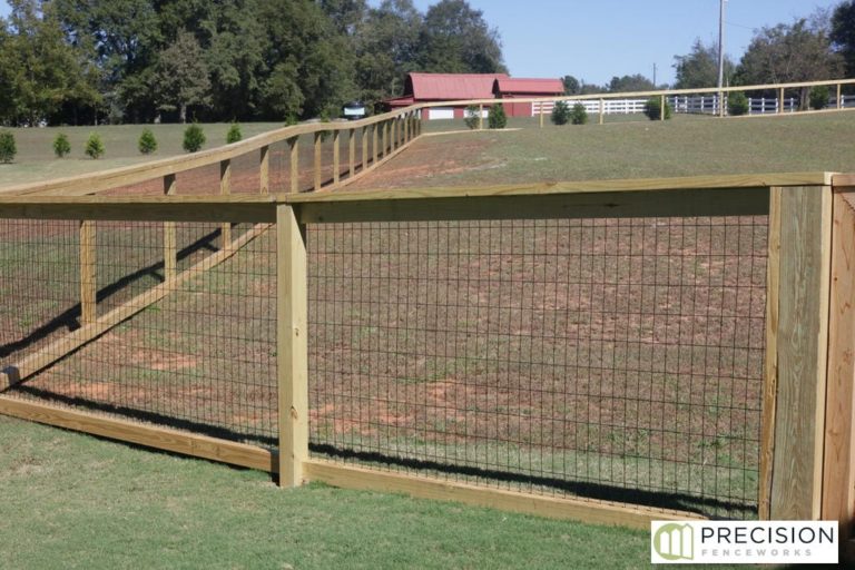The Sumter — Open-view wood and welded wire