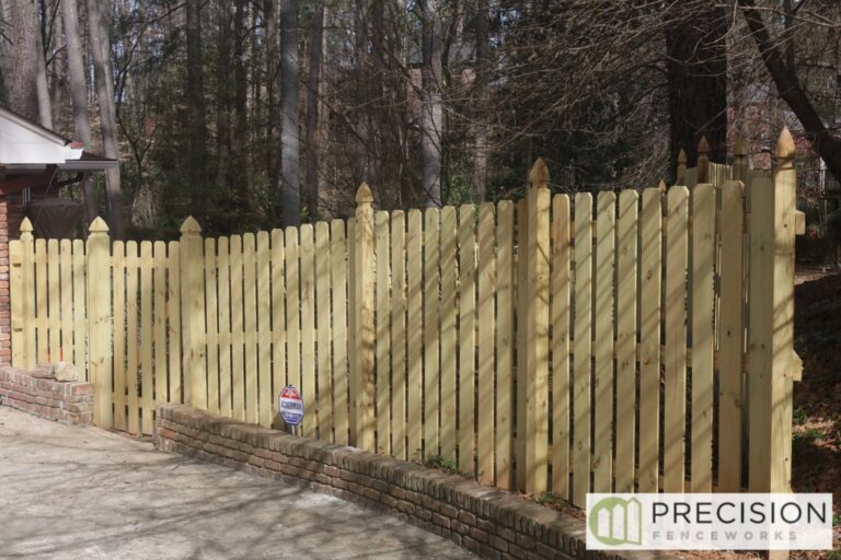 The McDonough — Dog-eared picket profile